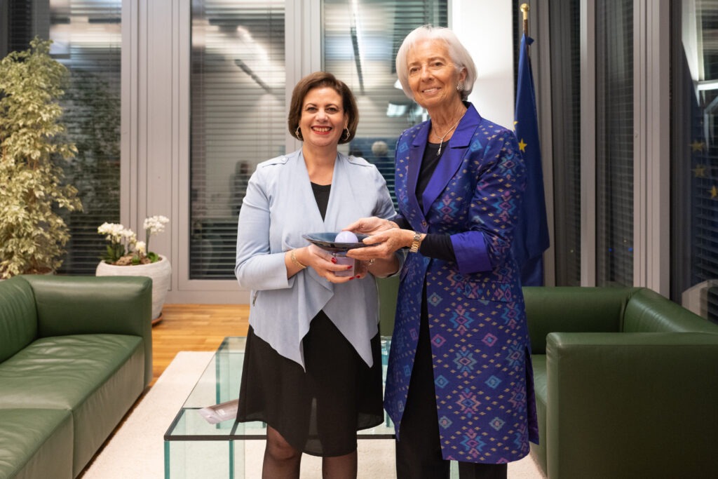 20260302 President Lagarde meets Fatima Sanfourche 0834 1